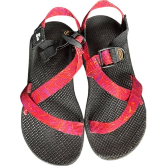 Chaco Z Cloud 2 Sandals - Limited WOODSTOCK Edition - Ascend Pink (Swirl) - 9 - Picture 5 of 11